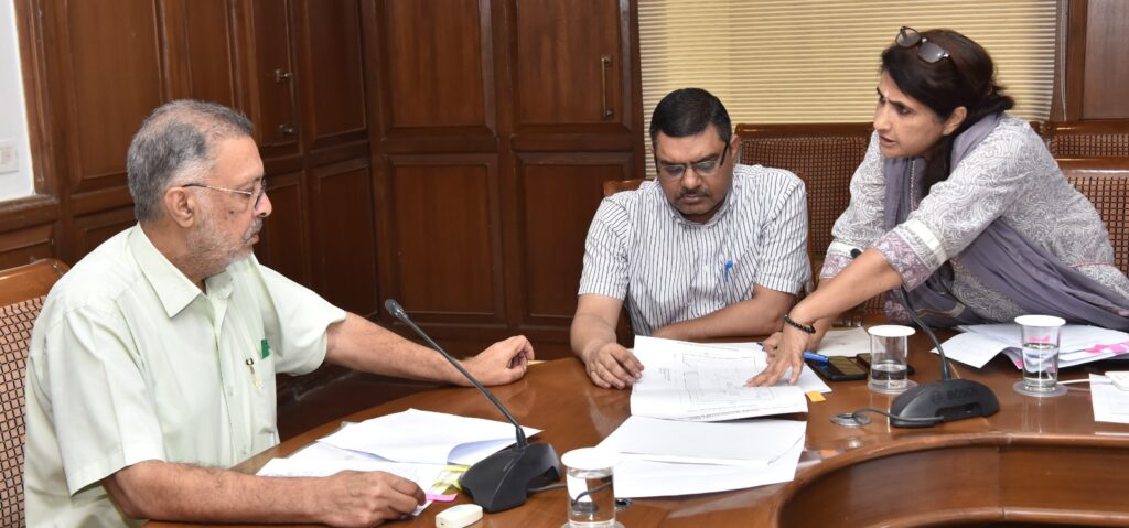 Health Minister Punjab Balbir Singh Meeting for HOSPITALS IN PUNJAB