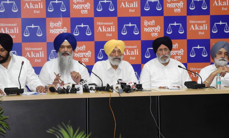 Akali Dal demands Chief Minister and Panchayat Minister resign