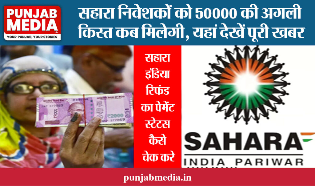 Sahara India Refund Payment Date
