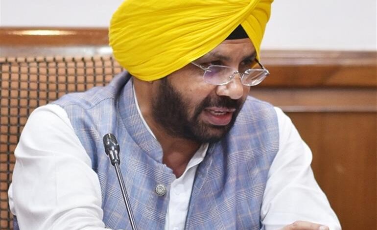 Cabinet Minister Harbhajan Singh ETO