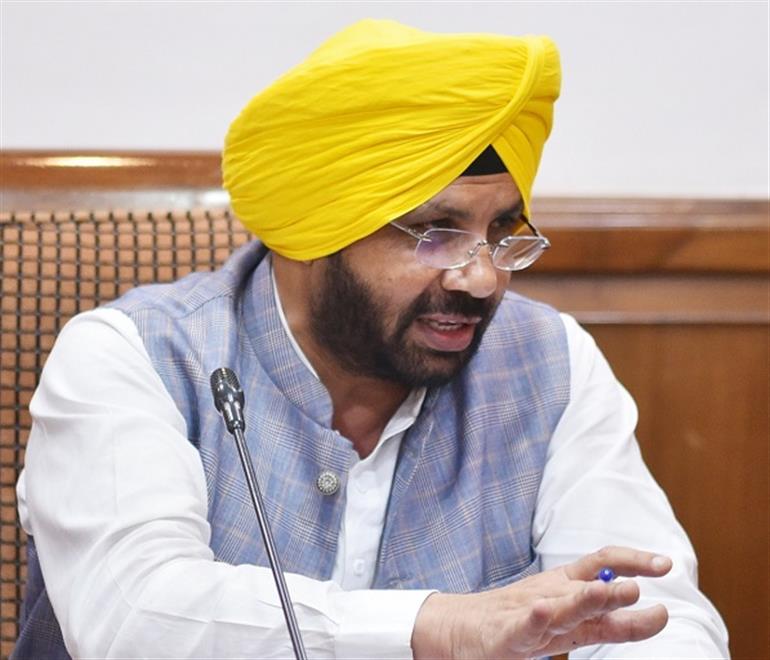 Cabinet Minister Harbhajan Singh ETO