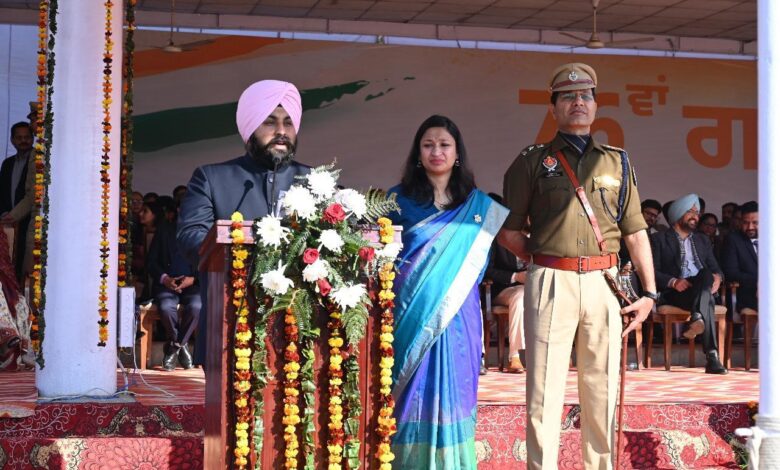 Cabinet Minister Harjot Singh Bains