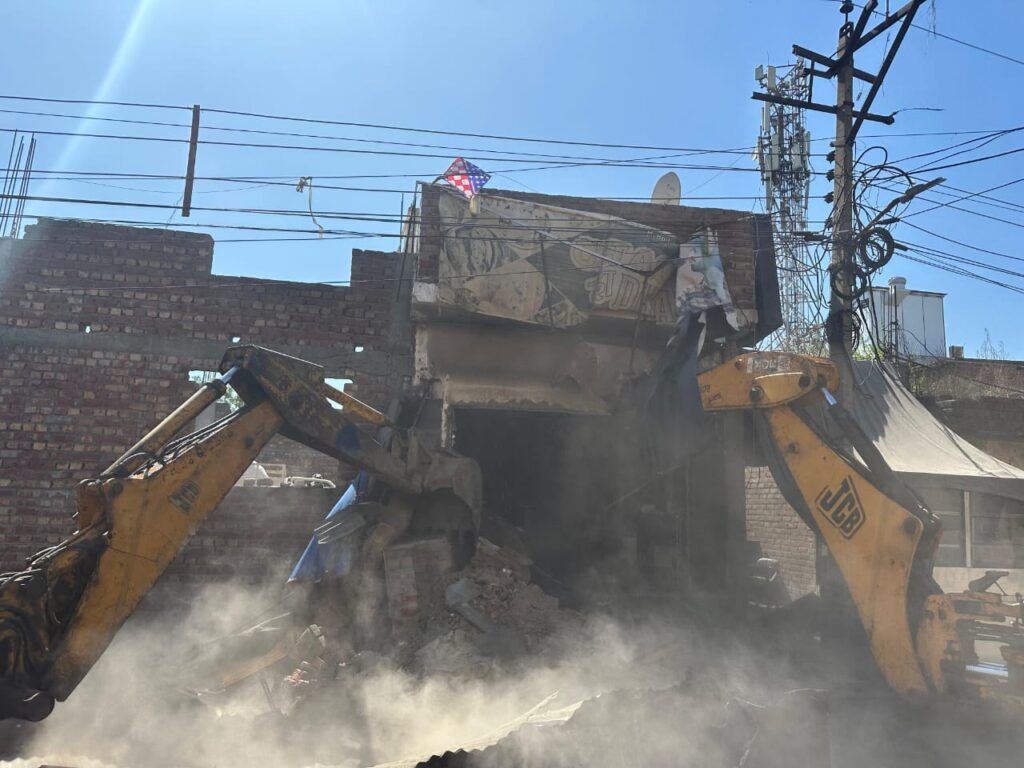 Illegal Construction Demolished