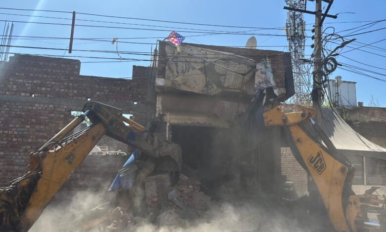 Illegal Construction Demolished