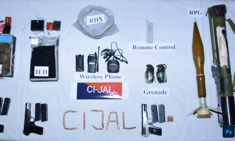 Babbar Khalsa International (BKI) from abroad and recovered huge amount of arms