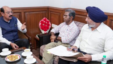 Minister Mohinder Bhagat told about Defence Services Welfare Department