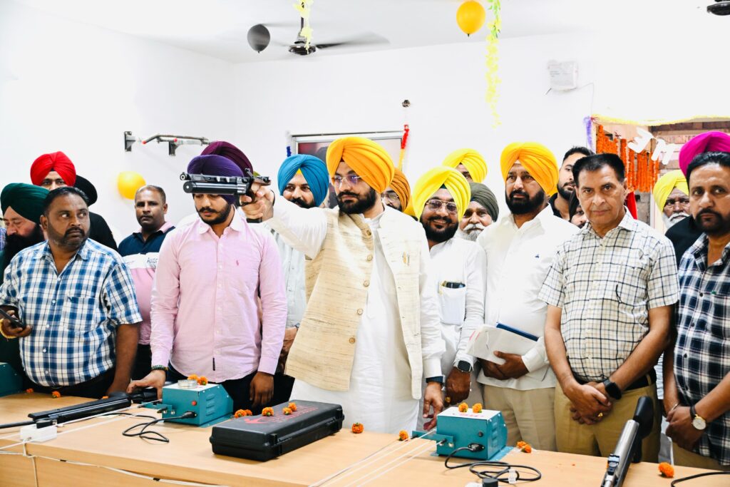 Minister Tarunpreet Singh Sond told about Shooting Range