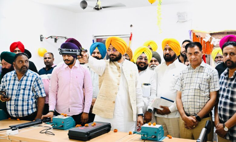 Minister Tarunpreet Singh Sond told about Shooting Range