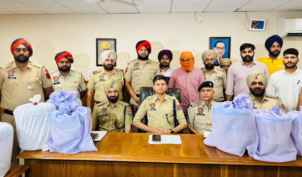 DGP Punjab told about Narco Smuggling Module