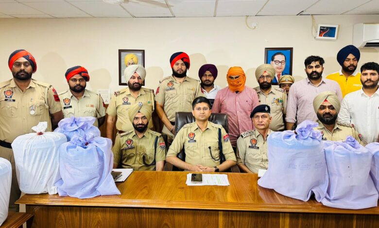 DGP Punjab told about Narco Smuggling Module