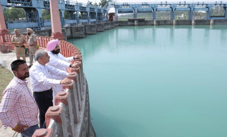 Education Minister Harjot Singh Bains told about Nangal Bhakra Dam