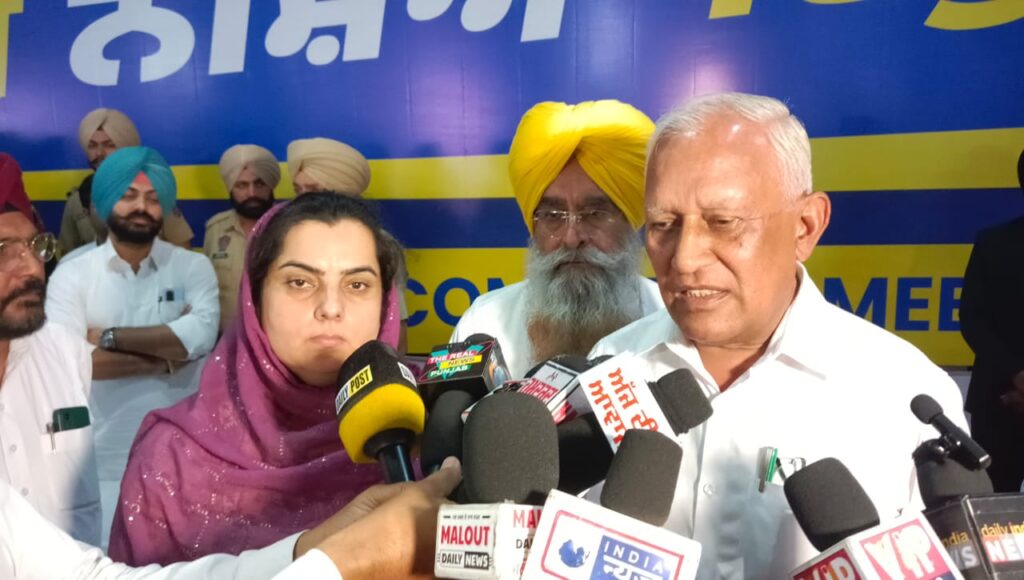 Minister Barinder Kumar told about Punjab Water Sharing Issue