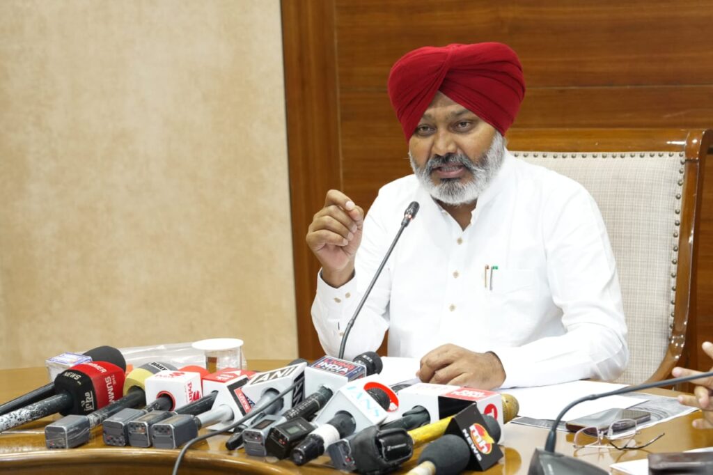 Minister Harpal Singh Cheema told about Punjab Excise Department