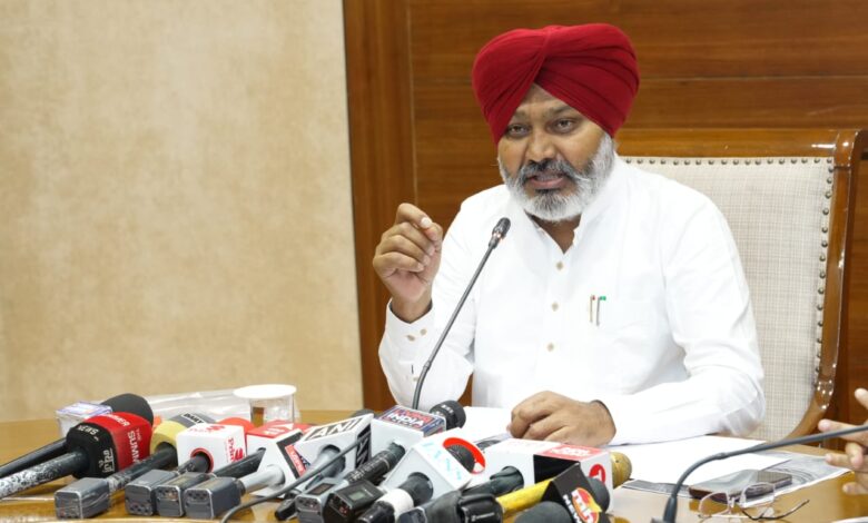 Minister Harpal Singh Cheema told about Punjab Excise Department