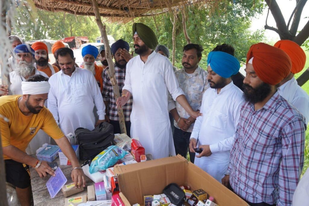 Punjab government is busy in evacuating people from flood affected areas and providing relief material