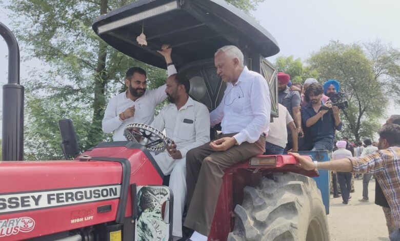 CABINET MINISTERS BARINDER KUMAR GOYAL AND TARUNPREET SINGH SOND VISIT BORDER VILLAGES OF FAZILKA DISTRICT