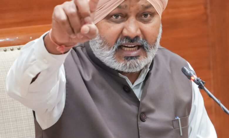 Punjab Finance Minister Advocate Harpal Singh Cheema