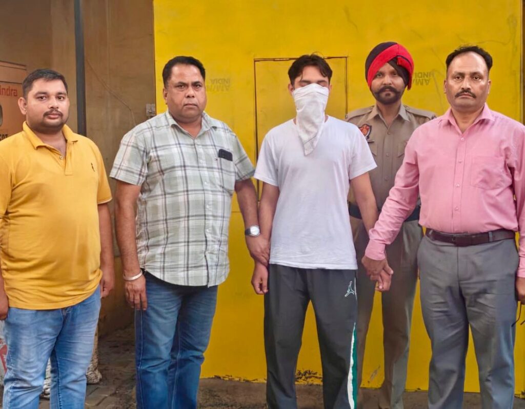 Punjab Vigilance Bureau caught him taking bribe