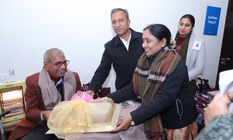Hospitality Home was dedicated to the elderly by Cabinet Minister Baljit Kaur