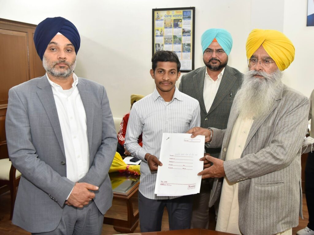 Hands over appointment letters to 13 Agriculture Sub-Inspectors