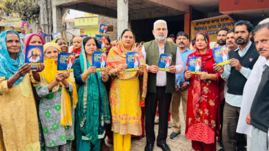 Ministers and MLAs visited over 1,000 villages and wards.