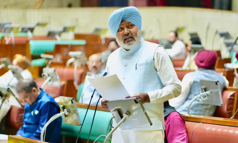 Punjab government will not allow the creation of large properties from drug money, Says Harpal Cheema