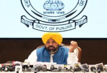 Major Boon for Farmers Canal Water Available for Paddy Sowing from May 1st- CM Mann