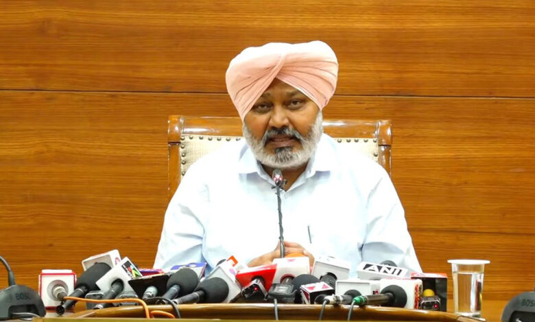 BJP is playing politics by undermining unity Harpal Cheema