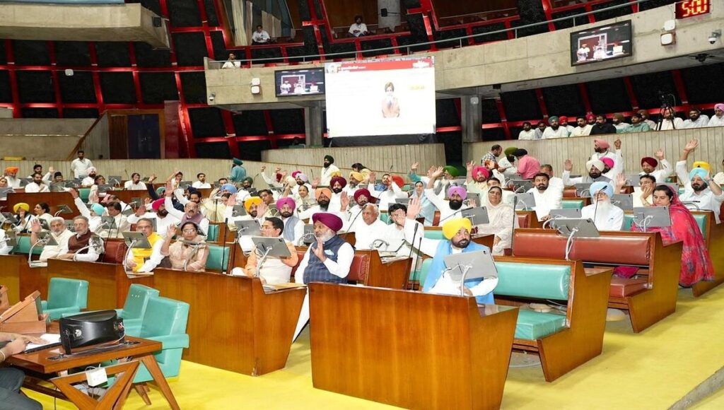 Bhagwant Mann Government won the trust vote unanimously