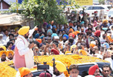 Bhagwant Singh Mann launched the Shukrana Yatra from Sri Anandpur Sahib