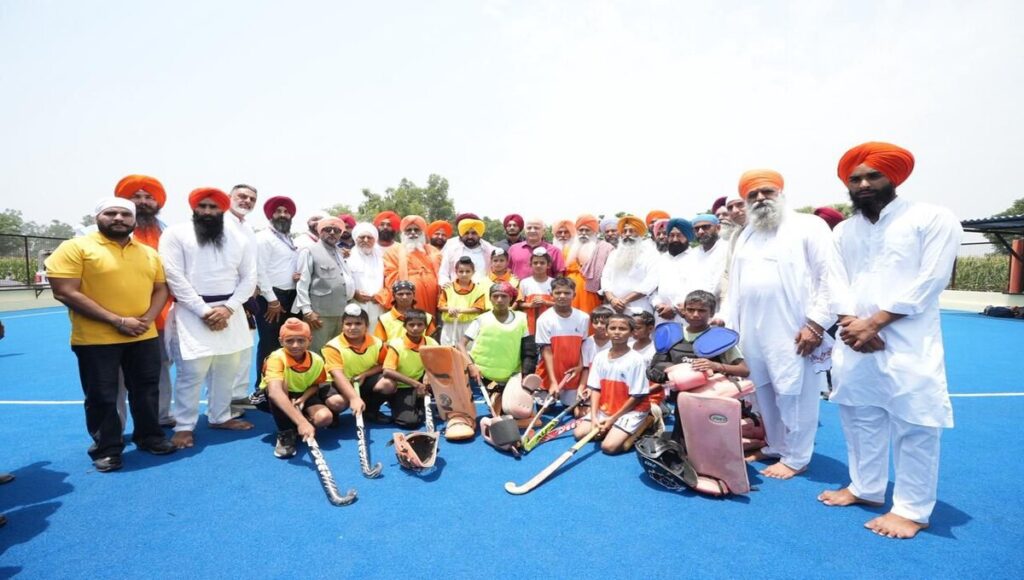 CM Mann's Gift to Jalandhar Inauguration of New Astroturf at Hockey Stadium