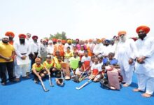 CM Mann's Gift to Jalandhar Inauguration of New Astroturf at Hockey Stadium
