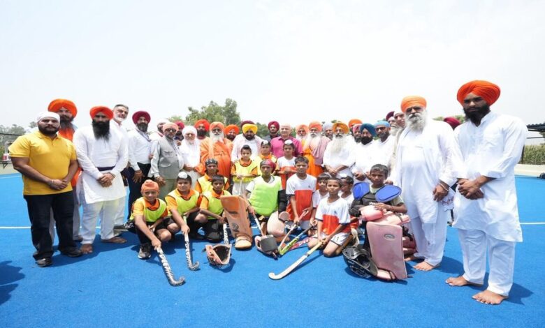 CM Mann's Gift to Jalandhar Inauguration of New Astroturf at Hockey Stadium