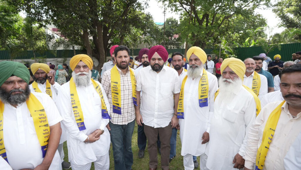 Leaders of opposition parties joined the AAP, influenced by the sacrilege law