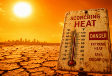 Scorching heat