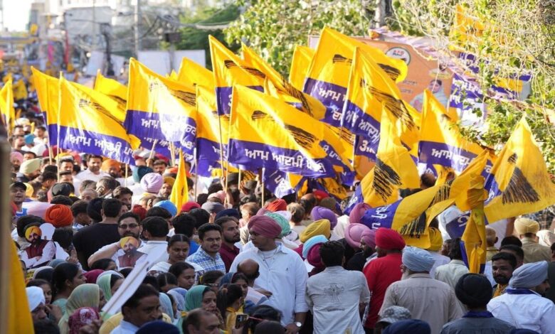 After winning the Municipal Corporation Elections, AAP has raised its voice for the next elections.
