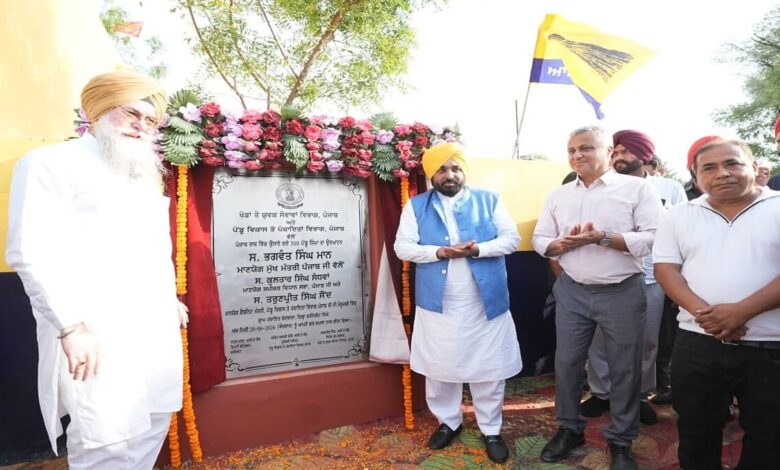 CM Mann dedicated 500 rural gyms across Punjab to the public.