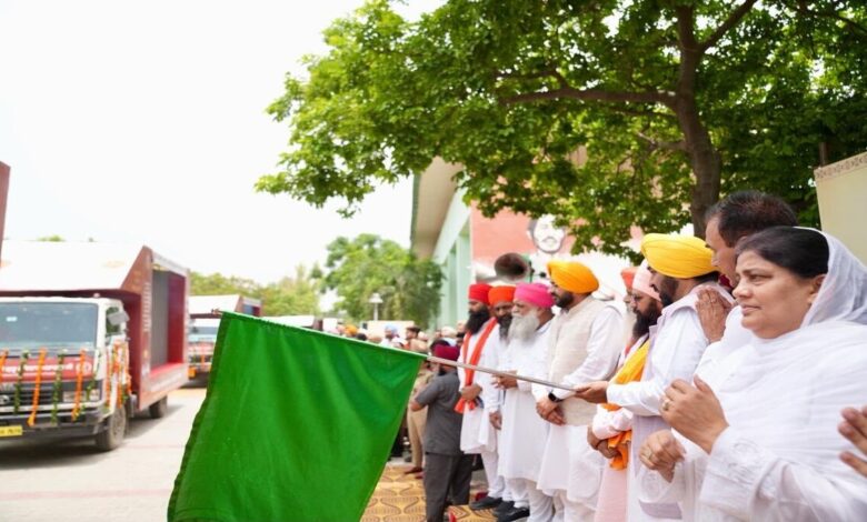 CM Mann flagged off documentary vans to spread the message of Ravidas Ji.