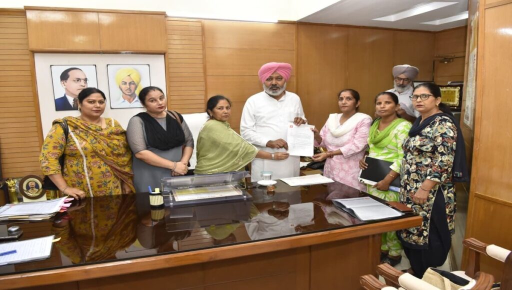 Cheema's meeting with employee unions; focus on resolving pending issues.