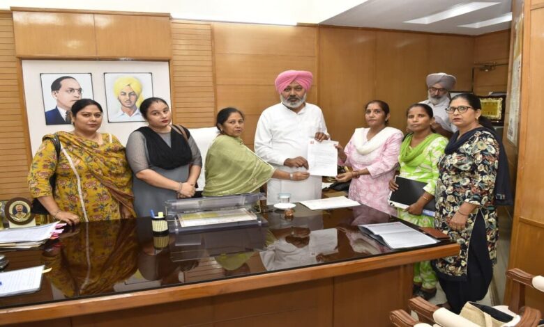 Cheema's meeting with employee unions; focus on resolving pending issues.