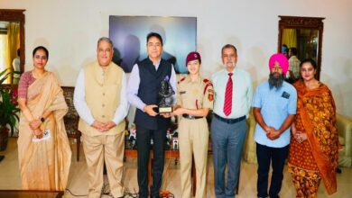 Daughters of Mai Bhago Institute hoisted the flag of Punjab in National Defence Academy