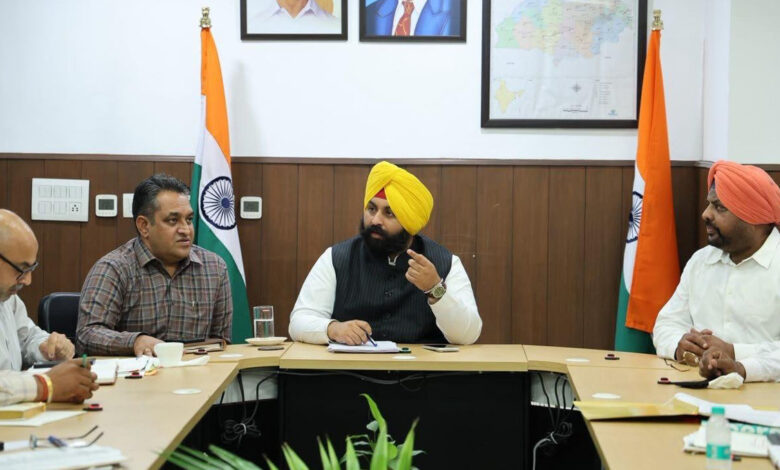 Development gathers pace in Tricity towns; Bains seeks weekly report.