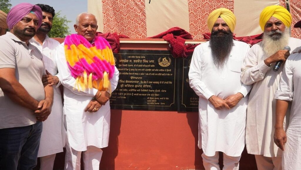 Irrigation projects worth ₹13 crore launched by Minister Barinder Goyal