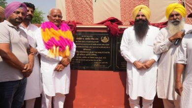 Irrigation projects worth ₹13 crore launched by Minister Barinder Goyal