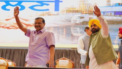 Mann government is dedicated to the growth of shopkeepers and traders Kejriwal
