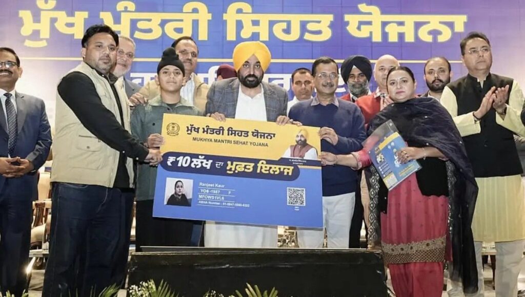 Thousands of patients regain their sight through the Mukh Mantri Sehat Yojana; 3,524 free surgeries performed.