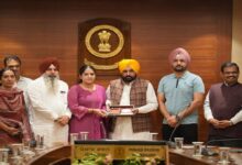 Youth who cleared the Union Public Service Commission exam honored; Chief Minister Mann boosts their morale.
