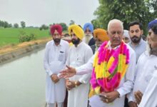 68,500 acres of land across 56 villages in Shutrana received canal water.
