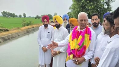 68,500 acres of land across 56 villages in Shutrana received canal water.