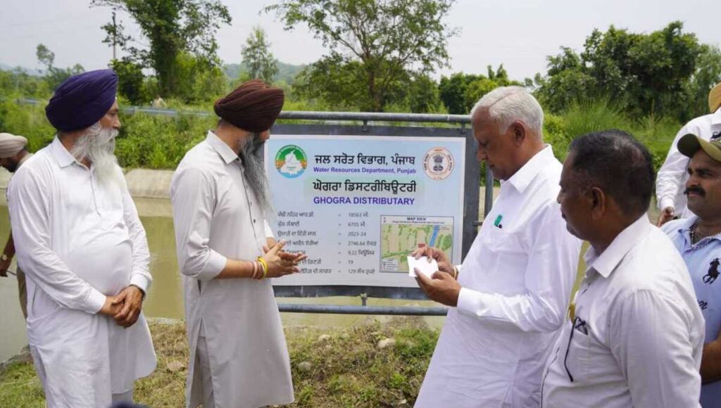 Mann government will ensure 100% canal water reaches the tail-ends for irrigation Goyal